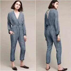 Claudette jumpsuit Anthropologie Natalie Martin XL